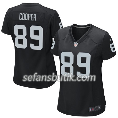 Oakland Raiders Tröjor Amari Cooper 89 Nike Svart - Dame Oakland Raiders Tröjor Amari Cooper 89 Nike Svart - Dame